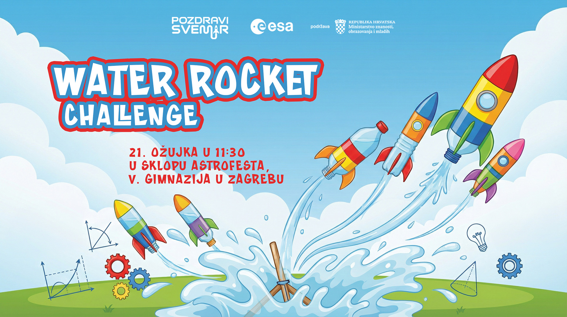 Water rocket challenge